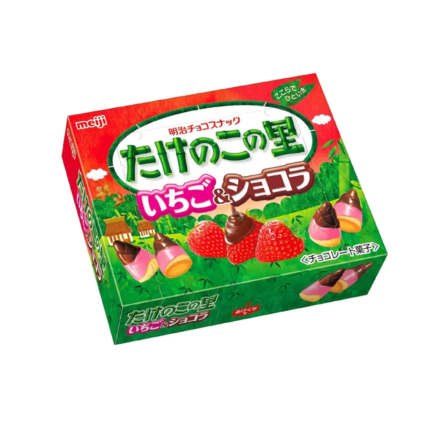 Takenoko no Sato Strawberry & Chocolate