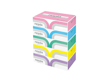 Nepia Premium Soft Tissue 360 Sheets (180 Pulls) × 5 Boxes