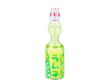 Газированный напиток Ramune со вкусом дыни
