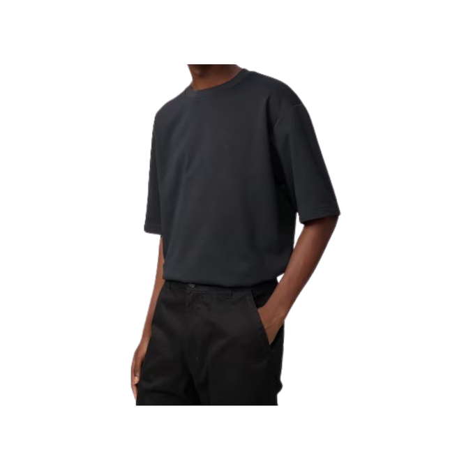AIRism Cotton Oversized T‑Shirt (Half Sleeve)