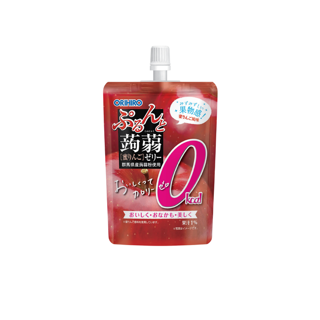 Zero-Calorie Honey Apple Konjac Jelly 130g