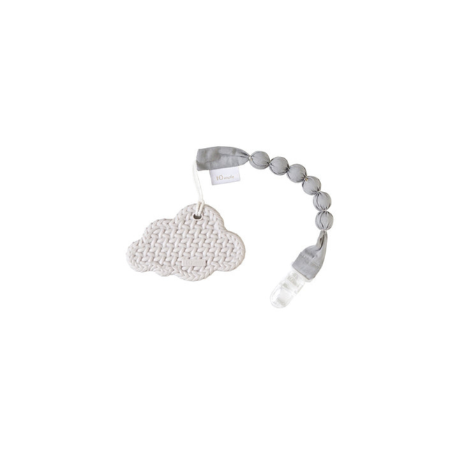 TEETHER(歯がため) 雲 ホルダー付き