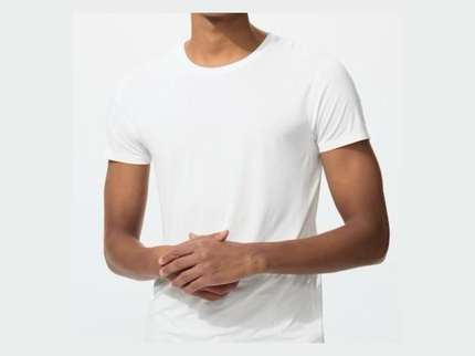 AIRism Cotton Crew Neck T-Shirt