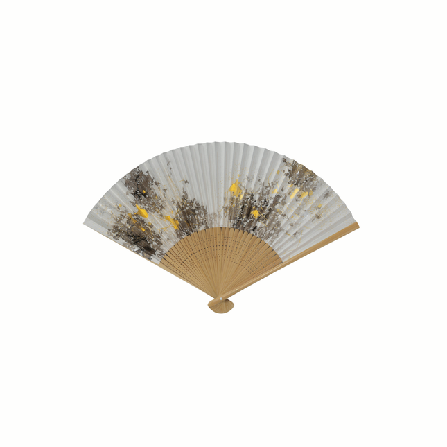 金沢箔扇子　墨美　宗達　sotatsu
