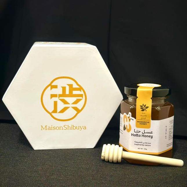 ハッタ マングローブハニー 150g ボックス入り（木製スプーン付き）