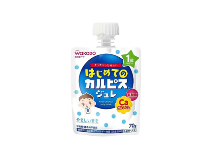 和光堂 アサヒグループ食品 はじめてのカルピス（R）ジュレ 70g