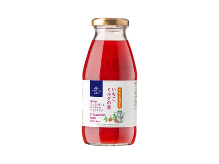 久世福商店 牛乳と混ぜる いちごミルクの素 290ml