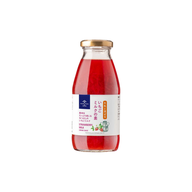 久世福商店 牛乳と混ぜる いちごミルクの素 290ml