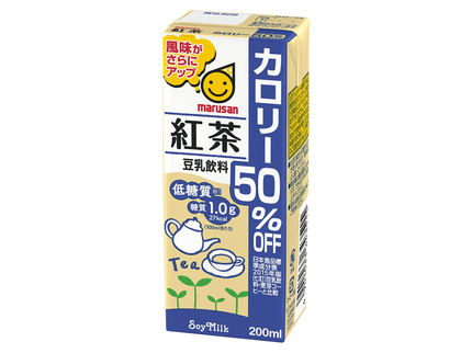 豆乳飲料 紅茶 カロリー50％オフ 200ml