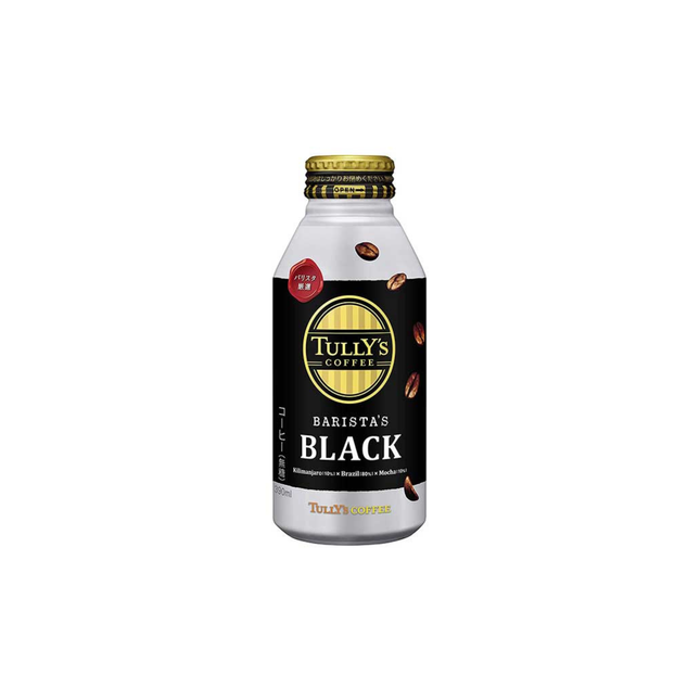 TULLY’S COFFEE BARISTA’S BLACK ボトル缶 390ml