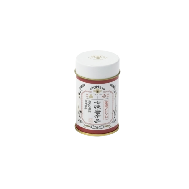 AKOMEYA TOKYO／ 国産ブレンド 七味唐辛子 缶入り8g