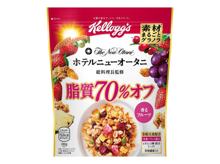 素材まるごとグラノラ 脂質70%オフ香るフルーツ