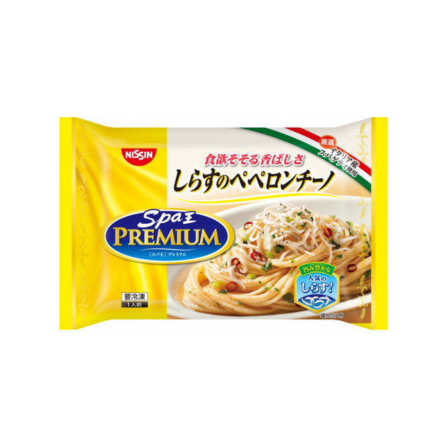 冷凍 日清スパ王プレミアム しらすのペペロンチーノ