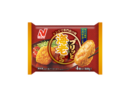 ニチレイフーズ プリっと海老かつ 4個入