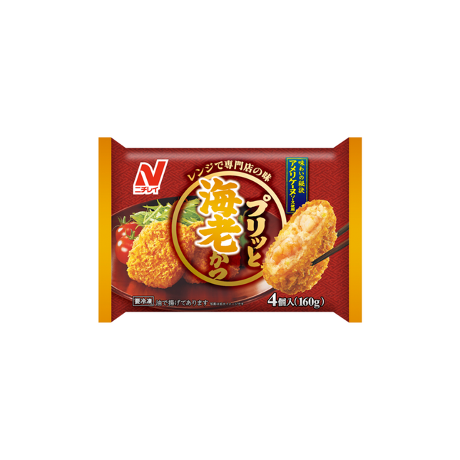 ニチレイフーズ プリっと海老かつ 4個入