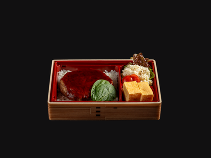 尾崎ビーフハンバーグ弁当