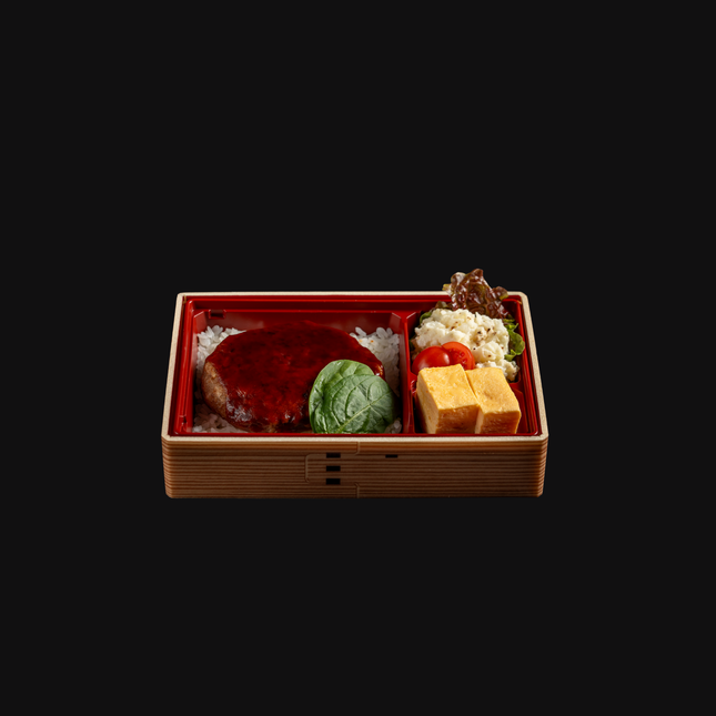 尾崎ビーフハンバーグ弁当