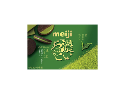 明治濃いちょこれえと 抹茶チョコサンド