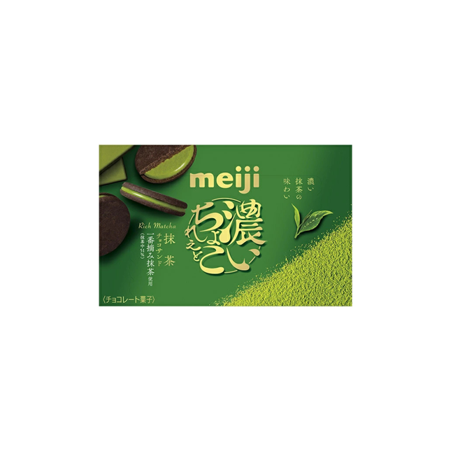 明治濃いちょこれえと 抹茶チョコサンド